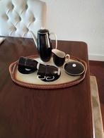 Moss mokkaservies zwart wit, Antiek en Kunst, Ophalen of Verzenden