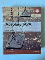 Absolute JAVA 6th edition, Walter Savitch, Nieuw, Ophalen of Verzenden, WO