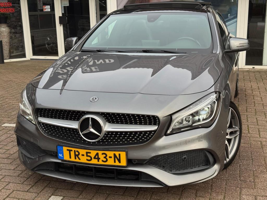 Mercedes-Benz CLA-klasse Shooting Brake 180 AMG | Pano | Bi-, Auto's, Mercedes-Benz, CLA, 730 kg, Gebruikt, Zwart