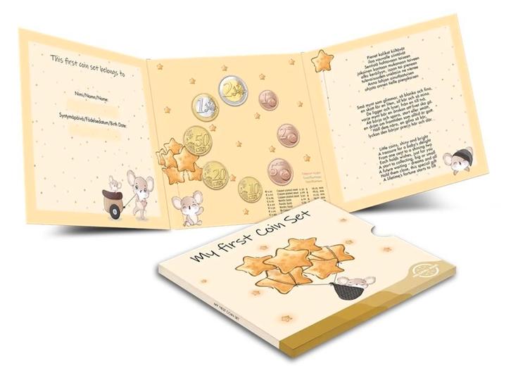 BU set Finland 2025 - Blister Eerste Geld - 1 ct t/m 2 euro, Postzegels en Munten, Munten | Europa | Euromunten, Setje, Overige waardes