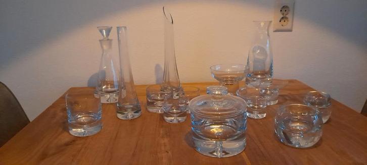 Verzameling Krosno kristal glaswerk, Verzamelen, Porselein, Kristal en Bestek, Zo goed als nieuw, Glas of Glazen, Kristal, Ophalen of Verzenden