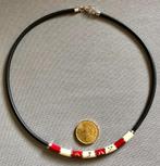 Choker: Ajax, Zilver, Rood-Wit Geëmailleerd, Drijfhout 93/94, Verzamelen, Sportartikelen en Voetbal, Ophalen of Verzenden, Nieuw