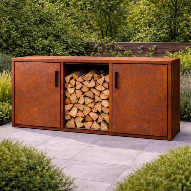 Cortenstalen Tuin Kasten diverse modellen en mogelijkheden, Tuin en Terras, Bergingen en Tuinkasten, Zo goed als nieuw, Overige typen