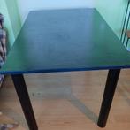 Eettafel zwart, Huis en Inrichting, Tafels | Eettafels, Ophalen, Gebruikt, 100 tot 150 cm, 50 tot 100 cm
