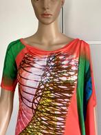 i484 Save the Queen maat M=38/40 top shirt blouse blauw/groe, Kleding | Dames, Maat 38/40 (M), Blauw, Zo goed als nieuw, Korte mouw