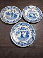Delfts blauw bordjes, Ophalen of Verzenden