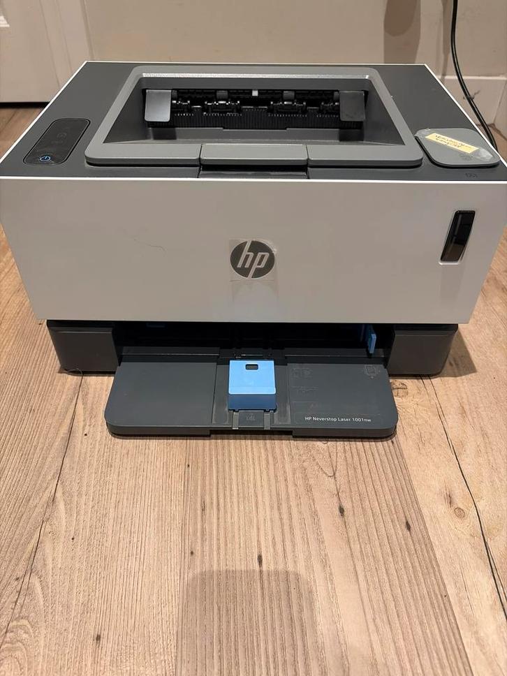 HP Neverstop Laser 1001nw Printer met 2 nieuwe tonets-, Computers en Software, Printers, Zo goed als nieuw, Printer, Laserprinter