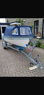 Netjes goed onderhouden boot askeladden ligt klaar in water, Watersport en Boten, Ophalen, Gebruikt, Minder dan 10 pk, Tot 6 meter