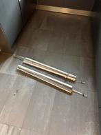 Luxaflex lamellen, 2x 87cm breed, 142 cm lang, Verzenden, Zo goed als nieuw, 50 tot 100 cm