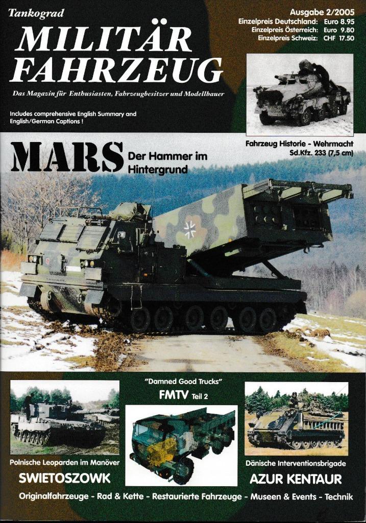 Militärfahrzeug Ausgabe 2/2005, Boeken, Oorlog en Militair, Zo goed als nieuw, Landmacht, 1945 tot heden, Ophalen of Verzenden