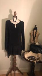 JOSEPH RIBKOFF BLOUSE/TUNIEK BLACK LUXURY, Maat 38/40 (M), JOSEPH RIBKOFF, Verzenden, Zwart