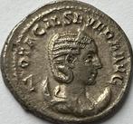 Nette Romeinse antoninianus Octilla Severa, Ophalen of Verzenden, Overige landen, Losse munt, Zilver