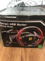 Ferrari 458 Spider racing wheel, Spelcomputers en Games, Ophalen of Verzenden, Zo goed als nieuw, Stuurtje of Sportattribuut
