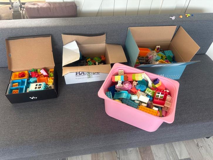 Grote partij Duplo stenen, Kinderen en Baby's, Speelgoed | Duplo en Lego, Gebruikt, Duplo, Losse stenen, Ophalen