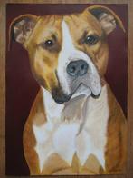 Handgeschilderd: Stafford / Staffordshire (30 x 42 cm.), Ophalen, Minder dan 50 cm, Oorspronkelijke maker, Nieuw