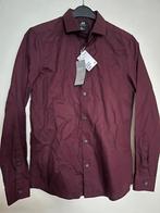 H&M bordeaux overhemd, Ophalen of Verzenden, Nieuw, Overige kleuren, Halswijdte 38 (S) of kleiner
