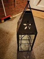 Zwarte lantaarn, Ophalen of Verzenden, Gebruikt, Metaal