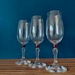 Set 3 Luminarc glazen vintage, Verzamelen, Ophalen of Verzenden, Zo goed als nieuw, Overige typen