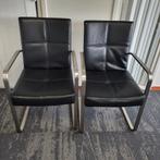 2 vergader/eet stoelen, Huis en Inrichting, Stoelen, Ophalen, Kunststof, Gebruikt, Twee