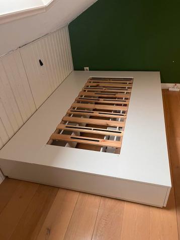 Nordli ledikant / bedframe wit, 140 / 200 cm - afbeelding 2