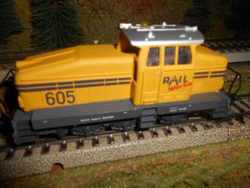 Märklin 29184 uit deze set de DHG 500 digitaal 605 Rail Work beschikbaar voor biedingen