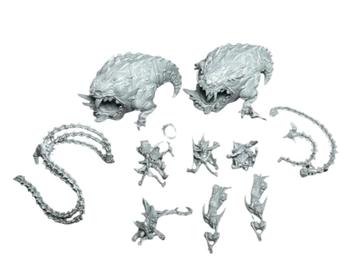 Warhammer Age of Sigmar Gloomspite Gitz Mangler Squigs beschikbaar voor biedingen