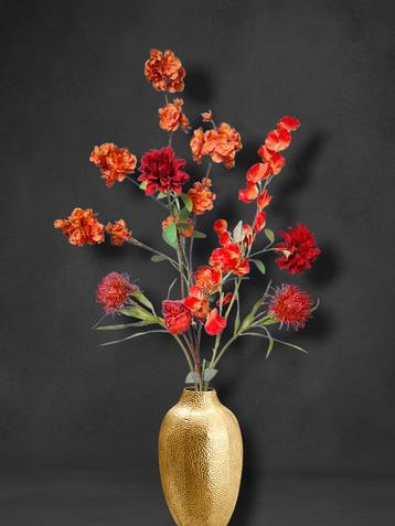 Wildboeket herfstkleuren - kunstbloemen  beschikbaar voor biedingen