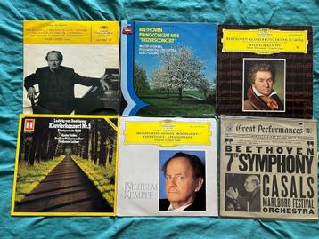 39 LP's Ludwig van Beethoven (ook per stuk te koop) beschikbaar voor biedingen
