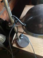 Vintage tafellamp eyeball bruine bol en voet space age, Huis en Inrichting, Lampen | Tafellampen, Ophalen of Verzenden, Zo goed als nieuw