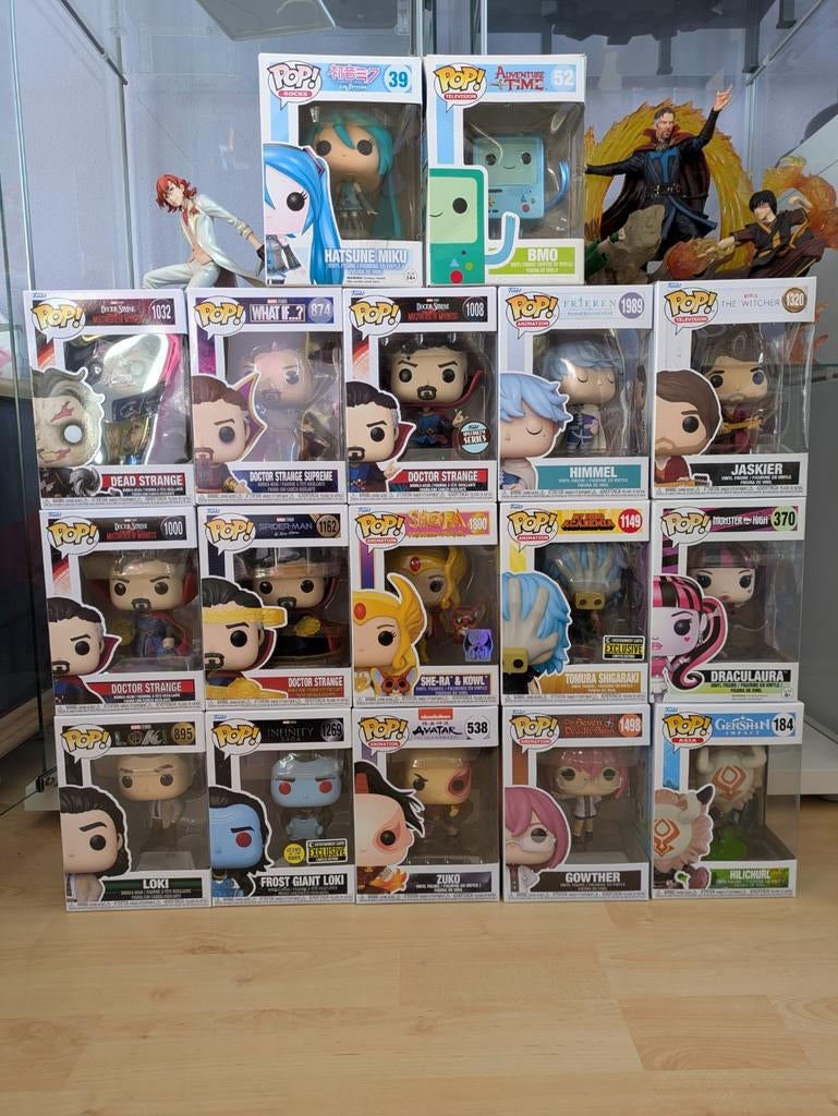 Funko pop collectie - Prijzen in beschrijving, Verzamelen, Poppetjes en Figuurtjes, Zo goed als nieuw, Ophalen of Verzenden