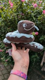 Donut slang handgemaakte knuffel chocolade mint, Ophalen of Verzenden, Nieuw, Overige typen