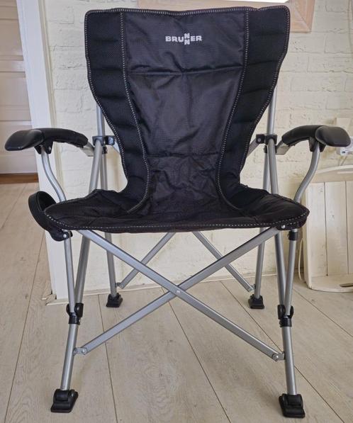 Brunner Vouwstoel Raptor NG 2.0 - 120 kg draagvermogen, Caravans en Kamperen, Kampeermeubelen, Campingstoel, Ophalen