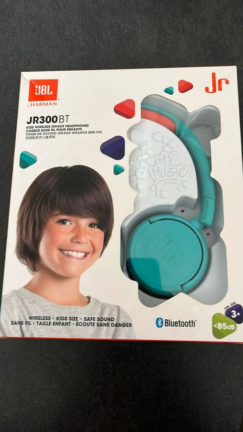 JBL JR300BT, Audio, Tv en Foto, Koptelefoons, Nieuw, Op oor (supra aural), Overige merken, Draadloos, Bluetooth, Verzenden