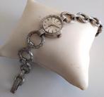 zilver dames-HORLOGE (Remova) met originele band 17,5  cm, Ophalen of Verzenden, Gebruikt, Zilver, Zilver