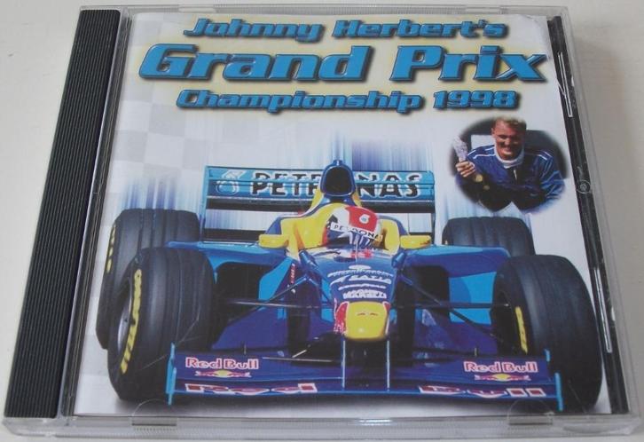 PC Game *** JOHNNY HERBERT'S GRAND PRIX 2 *** Championship, Spelcomputers en Games, Games | Pc, Zo goed als nieuw, Racen en Vliegen