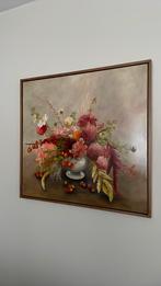 Schilderij boeket elly van Gent, Ophalen