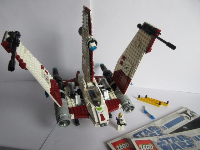 7674 Lego Star Wars, V-19 Torrent., Kinderen en Baby's, Speelgoed | Duplo en Lego, Ophalen of Verzenden, Zo goed als nieuw, Complete set