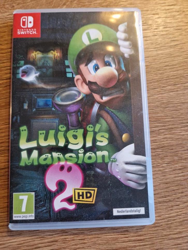 Luigi's Mansion 2 HD - Nintendo Switch, Spelcomputers en Games, Games | Nintendo Switch, Zo goed als nieuw, Avontuur en Actie
