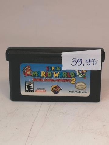 Super Mario World + Advance 2 - Game Boy Advance beschikbaar voor biedingen