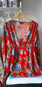 WATCHER transparante tuniek/ jurk maat 44, Kleding | Dames, Jurken, Zwart, Maat 42/44 (L), Ophalen of Verzenden, Zo goed als nieuw