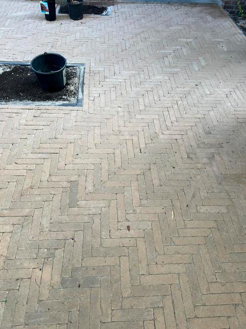 Ruim 8,5 m2 prachtige klinkers / waaltjes Stonebase, Tuin en Terras, Tegels en Klinkers, Nieuw, Ophalen