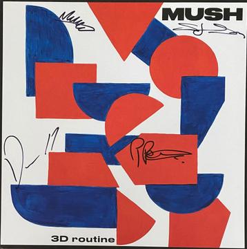 Mush ‎– 3D Routine (LP Signed) beschikbaar voor biedingen
