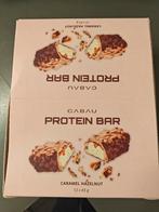 Cabau proteïne reep karamel hazelnoot, Ophalen of Verzenden