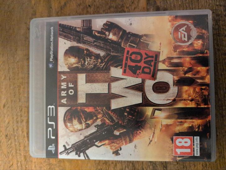 Army of Two: The 40th Day - PS3, Spelcomputers en Games, Games | Sony PlayStation 3, Gebruikt, Shooter, 2 spelers, Vanaf 18 jaar