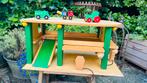 Houten garage, Kinderen en Baby's, Speelgoed | Houten speelgoed, Ophalen of Verzenden, Overige typen