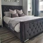 Luxury Bed – Premium Design in Multiple Sizes & Colors, Verzenden, Nieuw, Tweepersoons, Beige