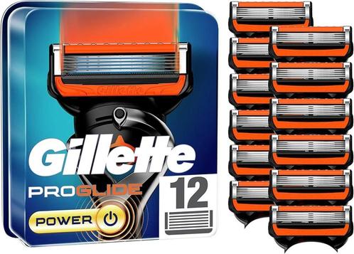 Gillette - ProGlide Power - Scheermesjes - 12 Stuks, Sieraden, Tassen en Uiterlijk, Uiterlijk | Gezichtsverzorging, Nieuw, Verzorging