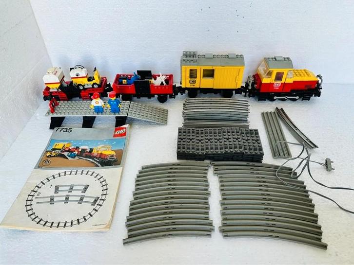 lego 7735 Freight Train, Kinderen en Baby's, Speelgoed | Duplo en Lego, Gebruikt, Lego, Complete set, Ophalen of Verzenden