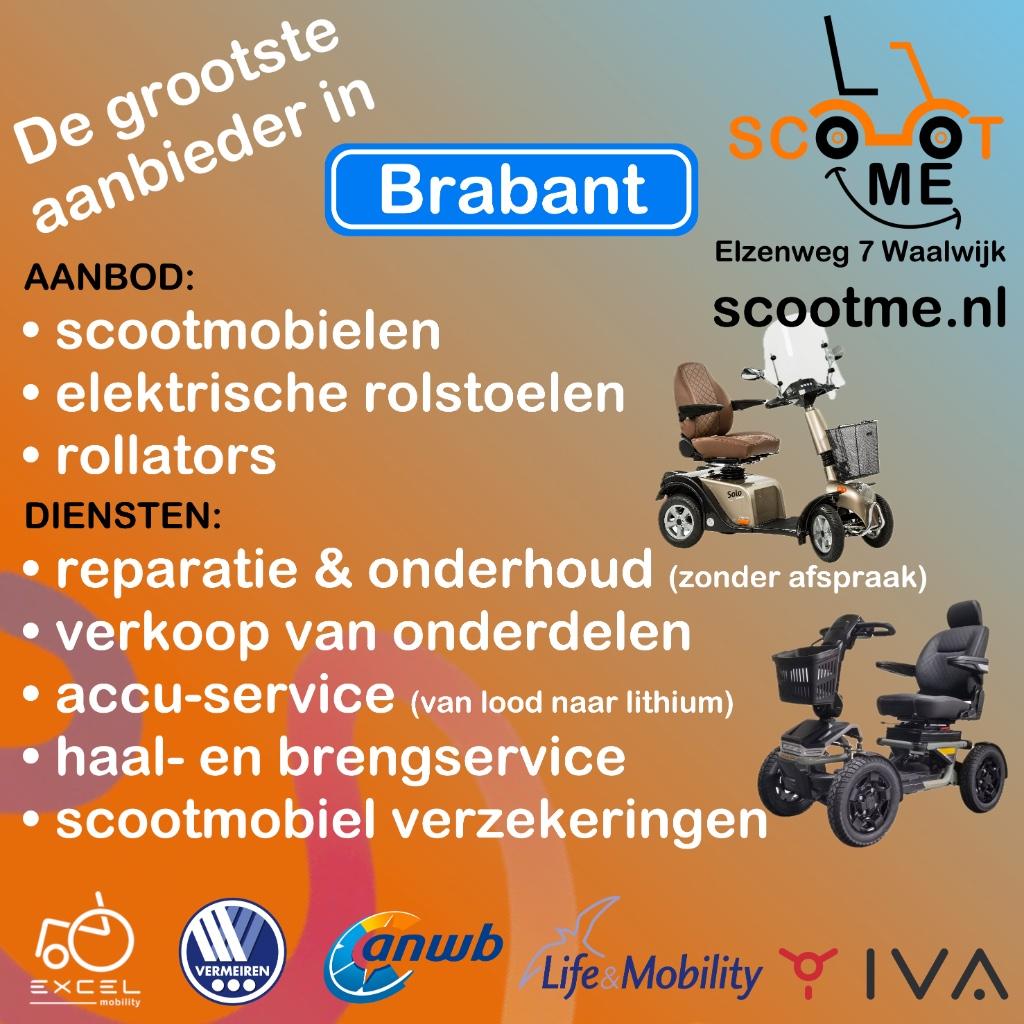 ScootMe Waalwijk: Altijd in beweging voor uw mobiliteit, Diversen, Brommobielen en Scootmobielen, Nieuw, 46 km of meer, 16 km/u of meer
