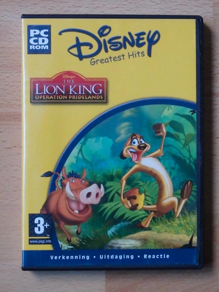The Lion King Operation Pridelands Pc Game, Spelcomputers en Games, Games | Pc, Zo goed als nieuw, Avontuur en Actie, 1 speler